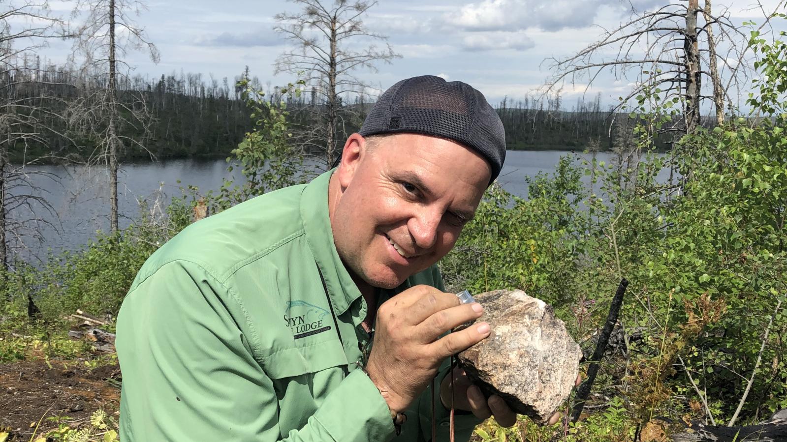 Exploring Outcrop at the Olson Gold Project in Northern Saskatchewan