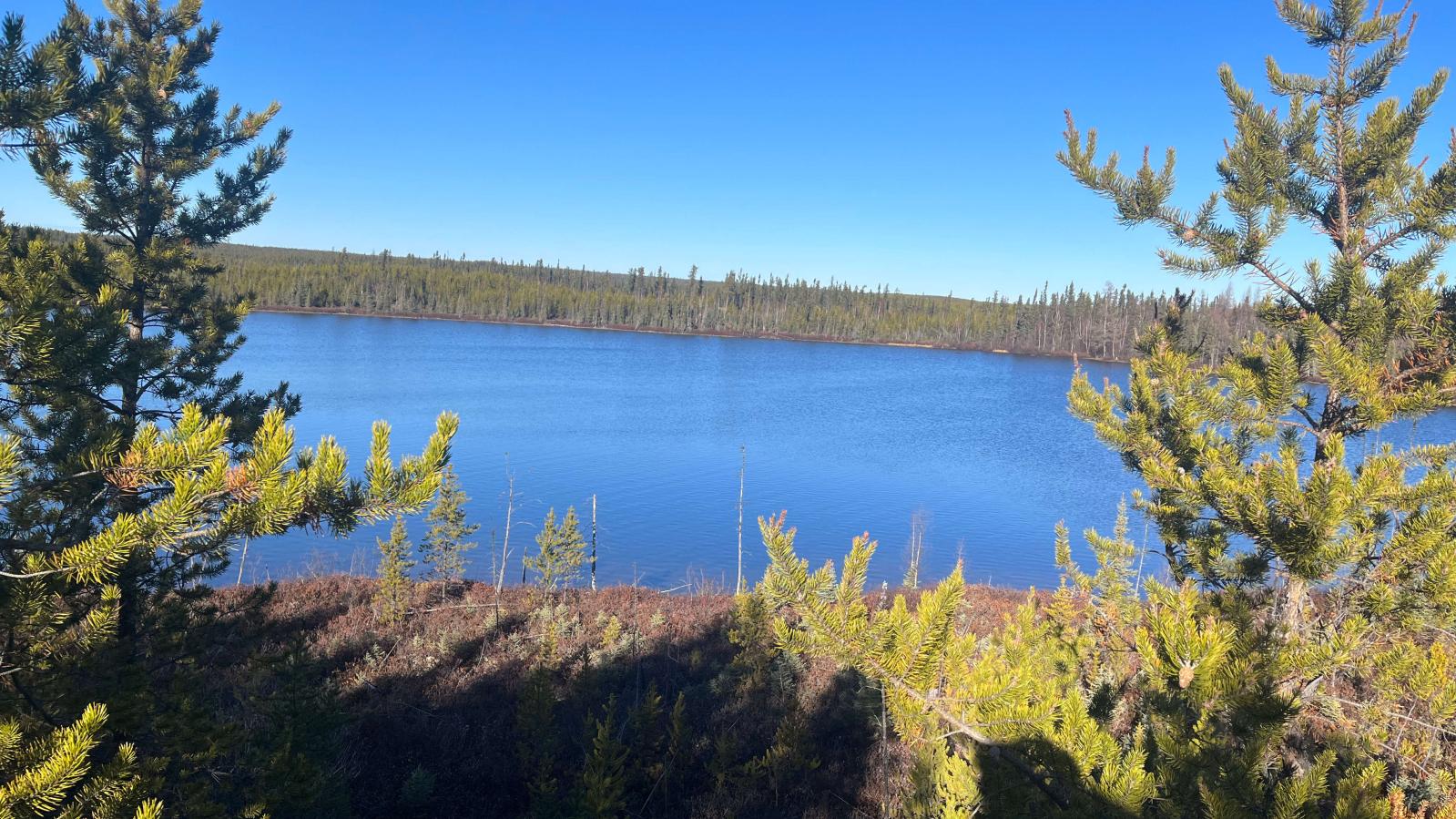 View from the George Lake Critical Metals Deposit in Northern Saskatchewan