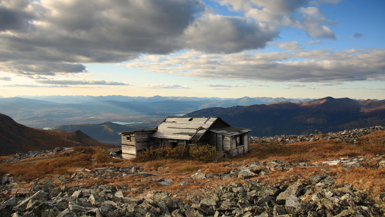 Keno Hill Prospectors Cabin near AurMac Project