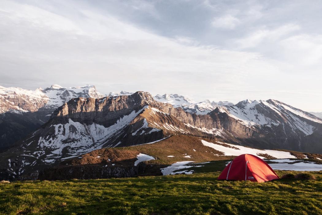 Geologic Camp in the BC Mountains