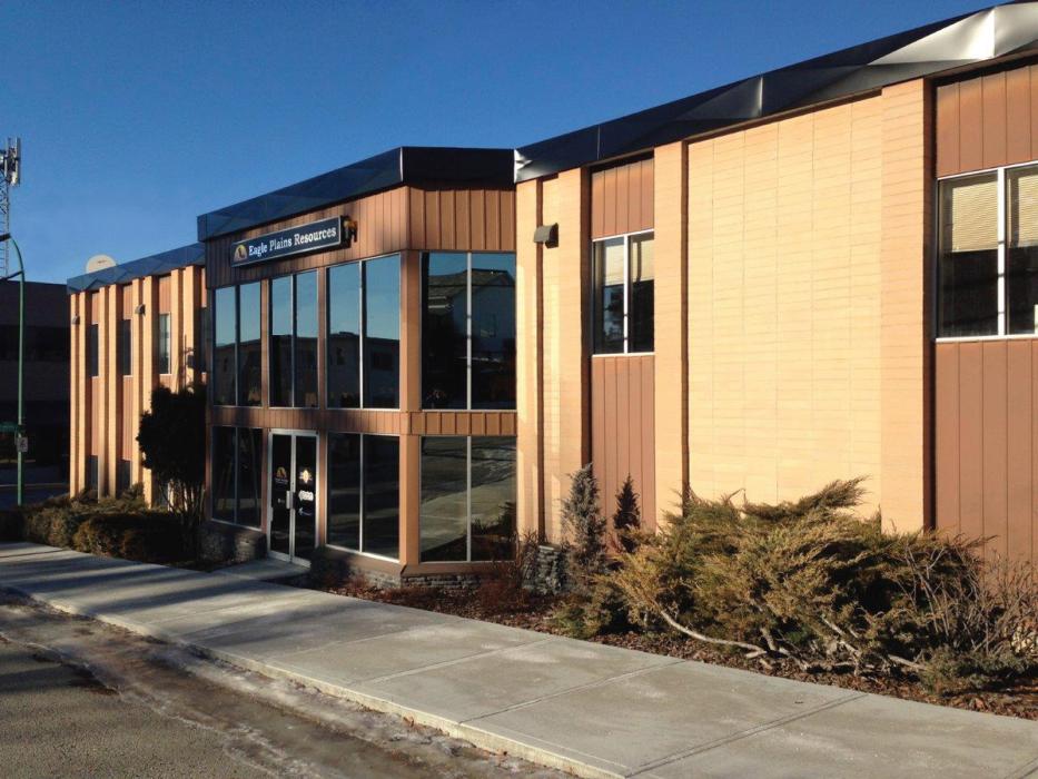 Eagle Plains Office Building in Cranbrook, BC.