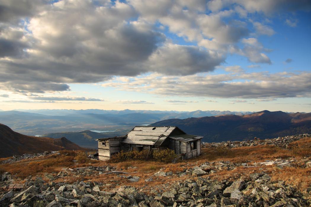 Keno Hill Prospectors Cabin near AurMac Project