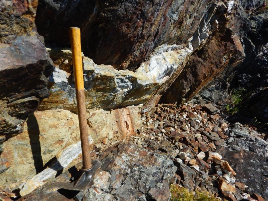 Outcrop at Pine Channel northern Saskatchewan