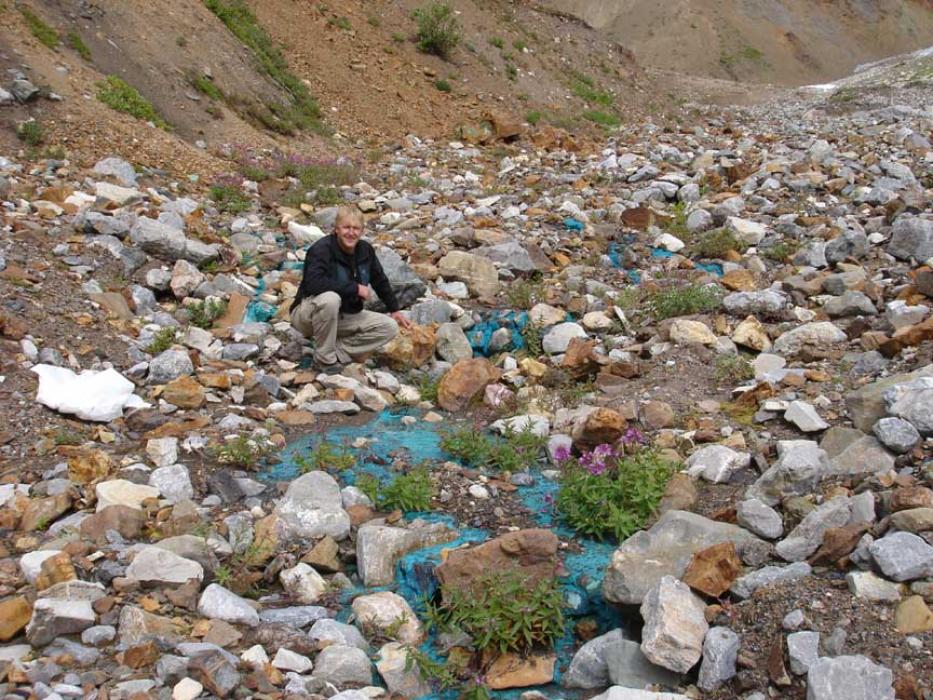 Seasonal Chalcanthite Release from Copper Canyon